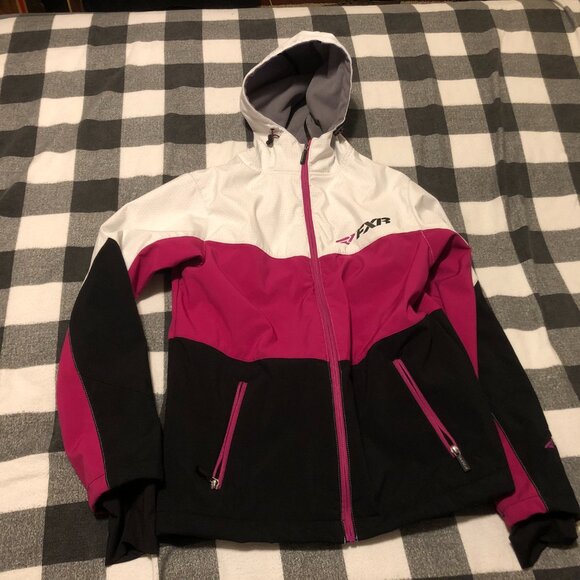 FXR Racing Extreme Performance Equiptment Women Skiing Soft Shell Jacket Size 10 - Picture 5 of 8